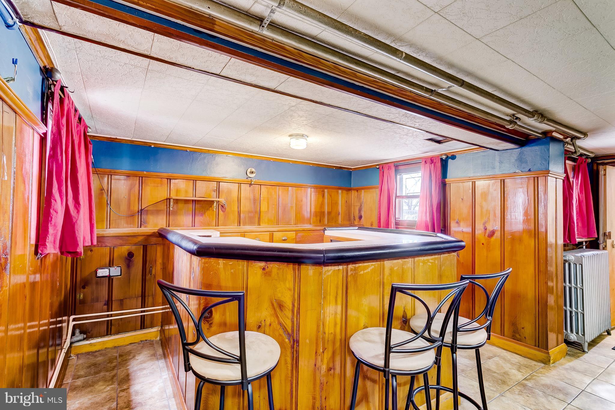 2602 Wentworth Road Baltimore, MD 21234 - Photo 19 of 28 Original Knotty Pine Bar for Entertaining