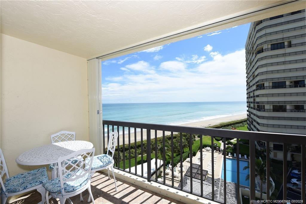 9500 South Ocean Drive, Unit 809 Jensen Beach, FL 34957 - Photo 39 of 64 a view of a balcony