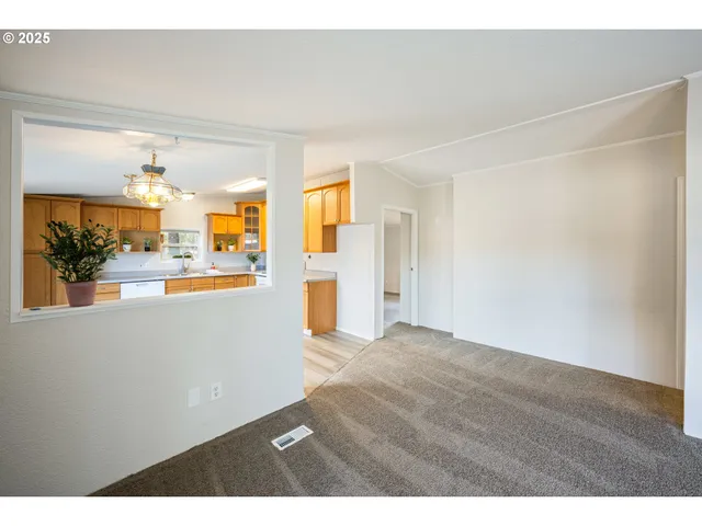 a view interior of the house and natural light