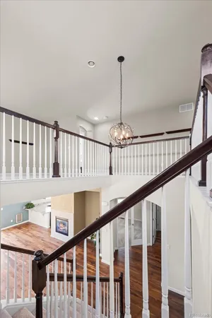 a view of an entryway with staircase