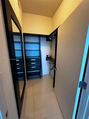 a view of walk in closet