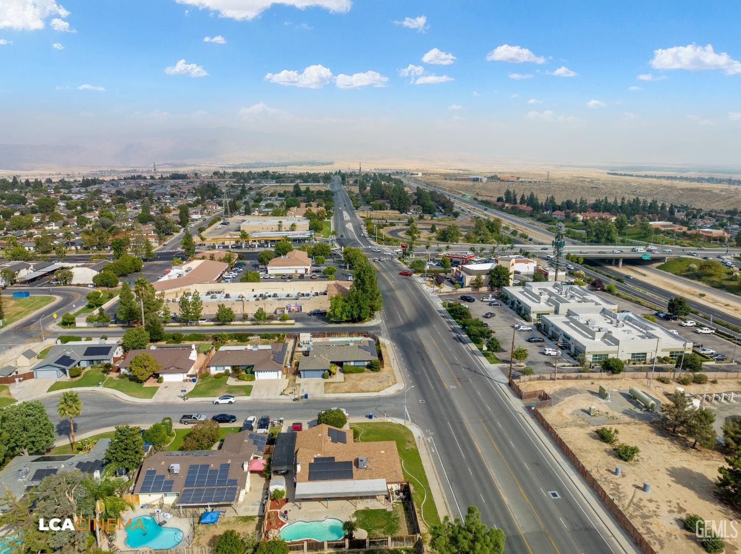 Undisclosed Address Bakersfield, CA 93306 - Photo 32 of 34 an aerial view of residential houses with outdoor space