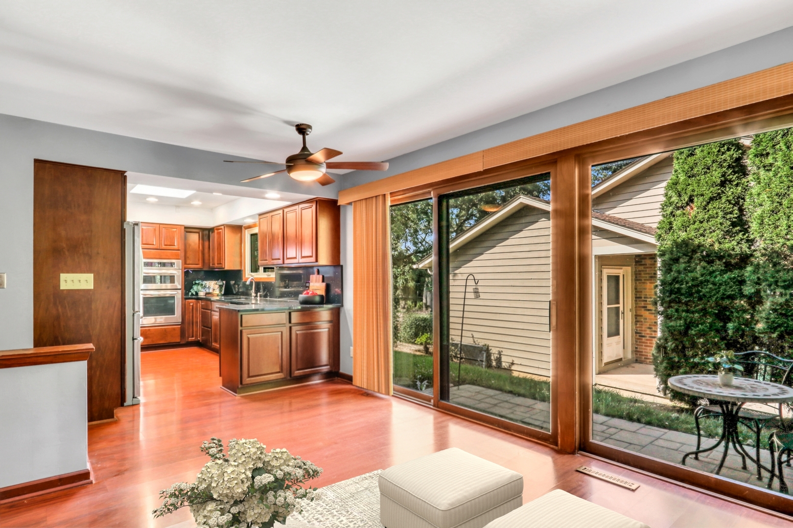 230 North Alleghany Road Grayslake, IL 60030 - Photo 17 of 53 a view of a living room and kitchen