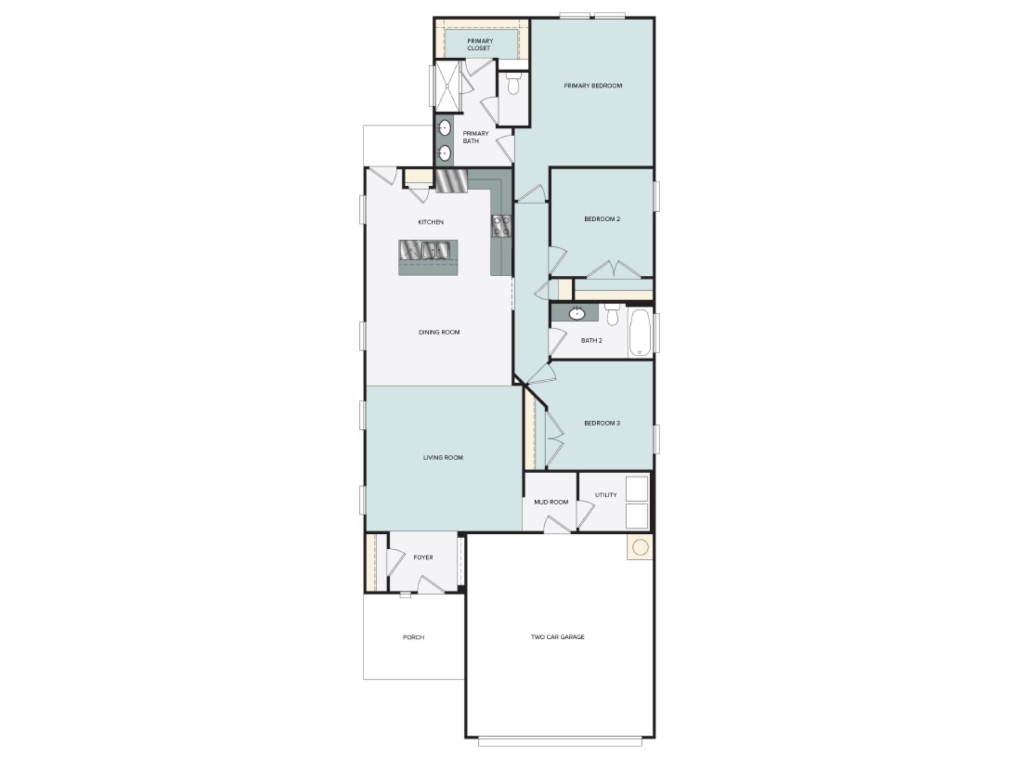 2605 Sam Bass Road, Unit 65 Round Rock, TX 78681 - Photo 3 of 33 a picture of floor plan