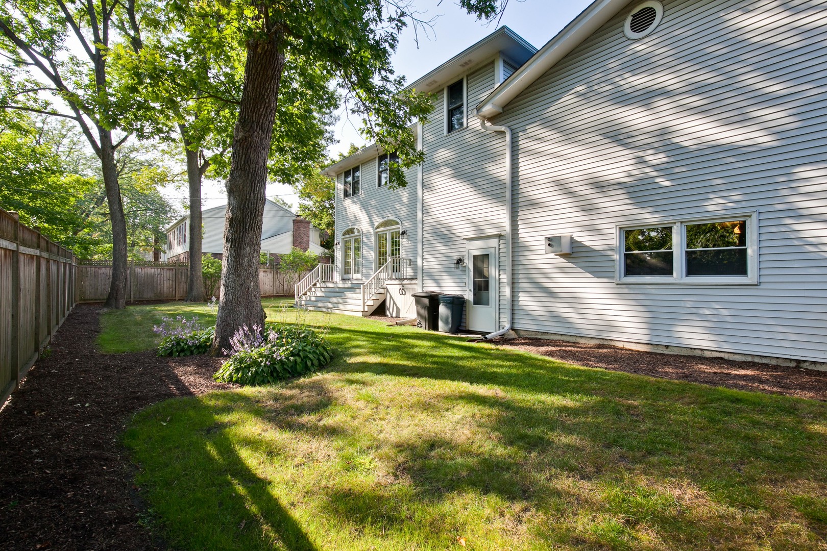 1216 Edgewood Road Lake Forest, IL 60045 - Photo 34 of 35 a view of a backyard with large tree