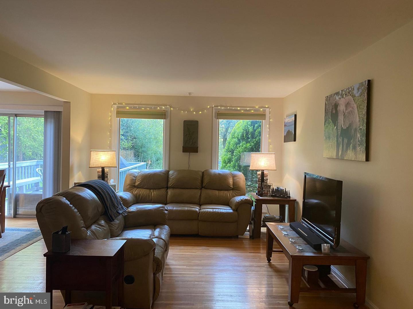 1708 Woodwell Road Silver Spring, MD 20906 - Photo 3 of 39 From Foyer into Living Room, Hardwood Floors
