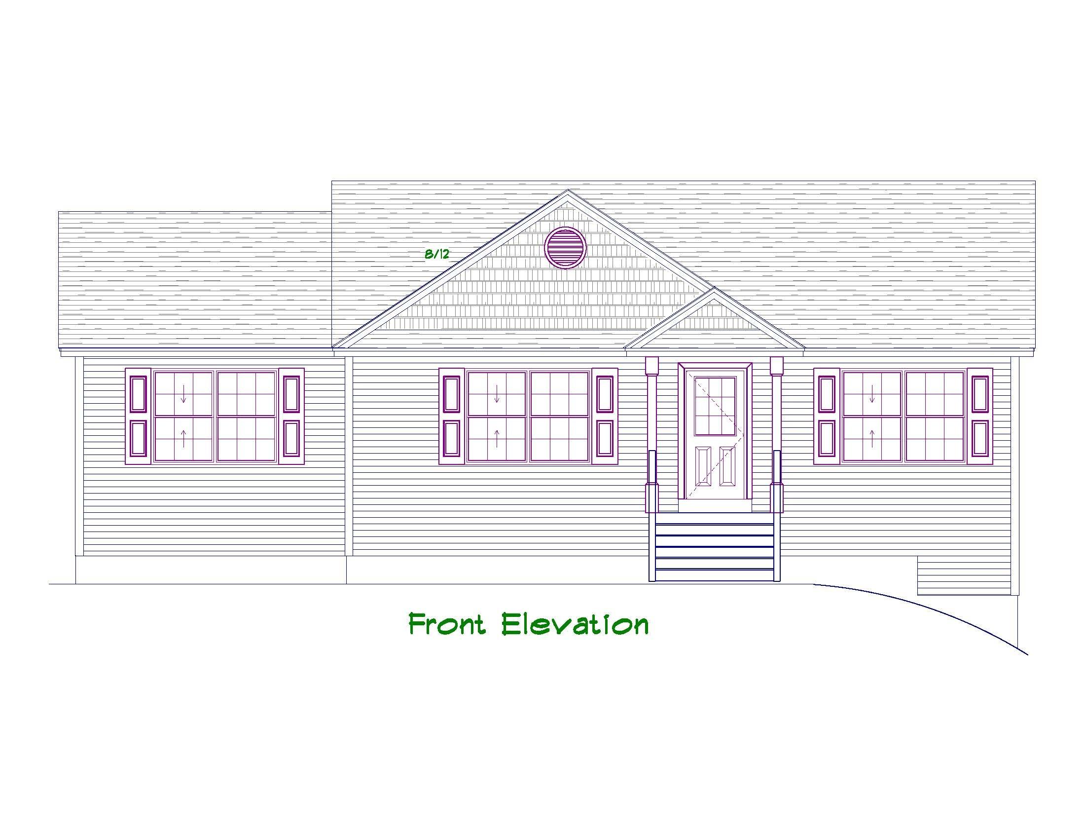 Lot 1 Flag Pond Road Saco, ME 04072 - Photo 7 of 9 Front Elevation 2.pdf