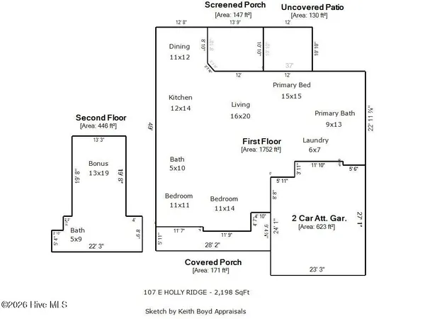 $475,000 | 107 East Holly Ridge Road, New Bern, NC 28562