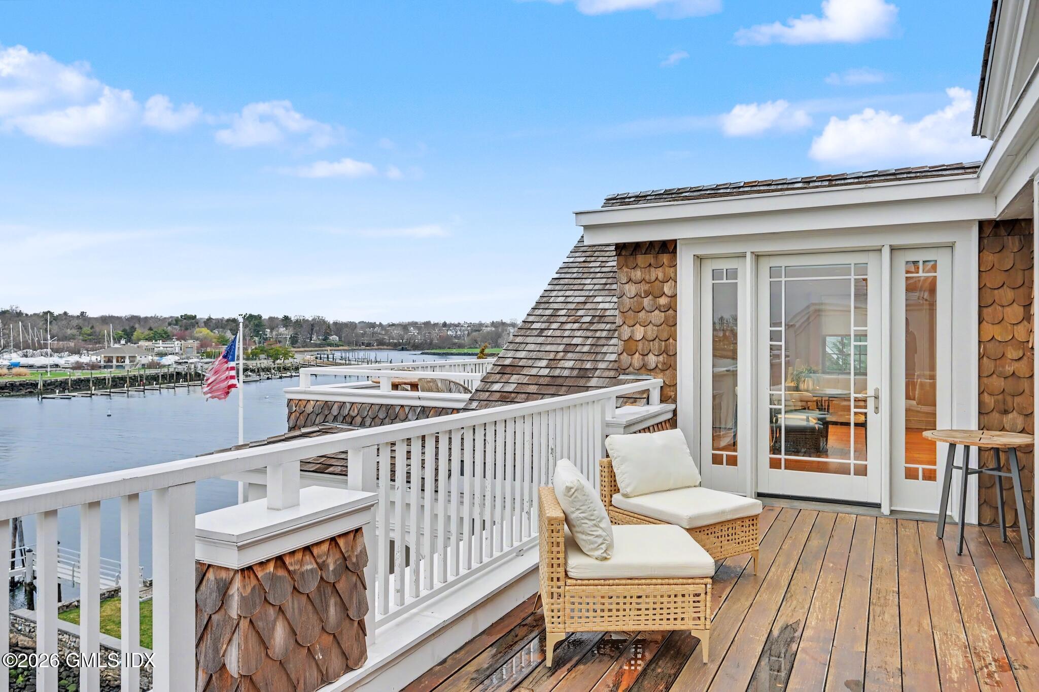 702 Steamboat Road, Unit 6 Greenwich, CT 06830 - Photo 4 of 23 Terrace off Living Room