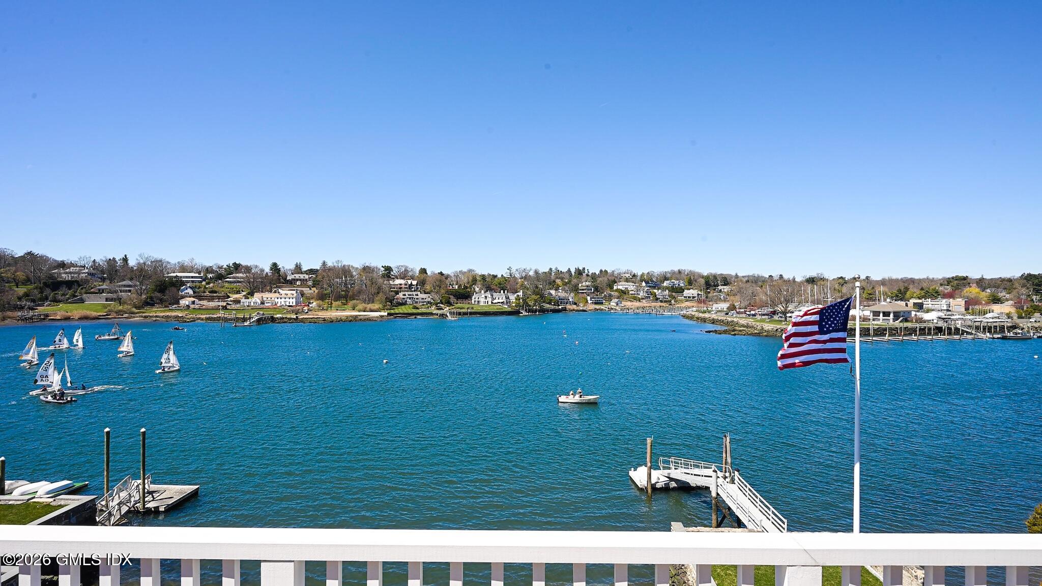 702 Steamboat Road, Unit 6 Greenwich, CT 06830 - Photo 42 of 45 a view of a lake with a city view