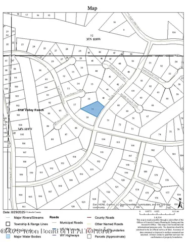 $89,999 | Lot 39 Middle Branch Drive, Star Valley Ranch, WY 83127