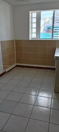 a view of a garage