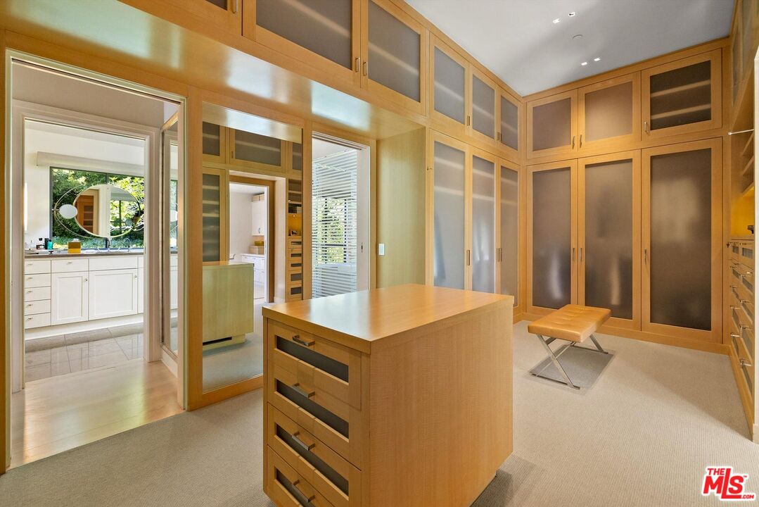 796 Hot Springs Road Montecito, CA 93108 - Photo 21 of 47 a view of a living room and bathroom