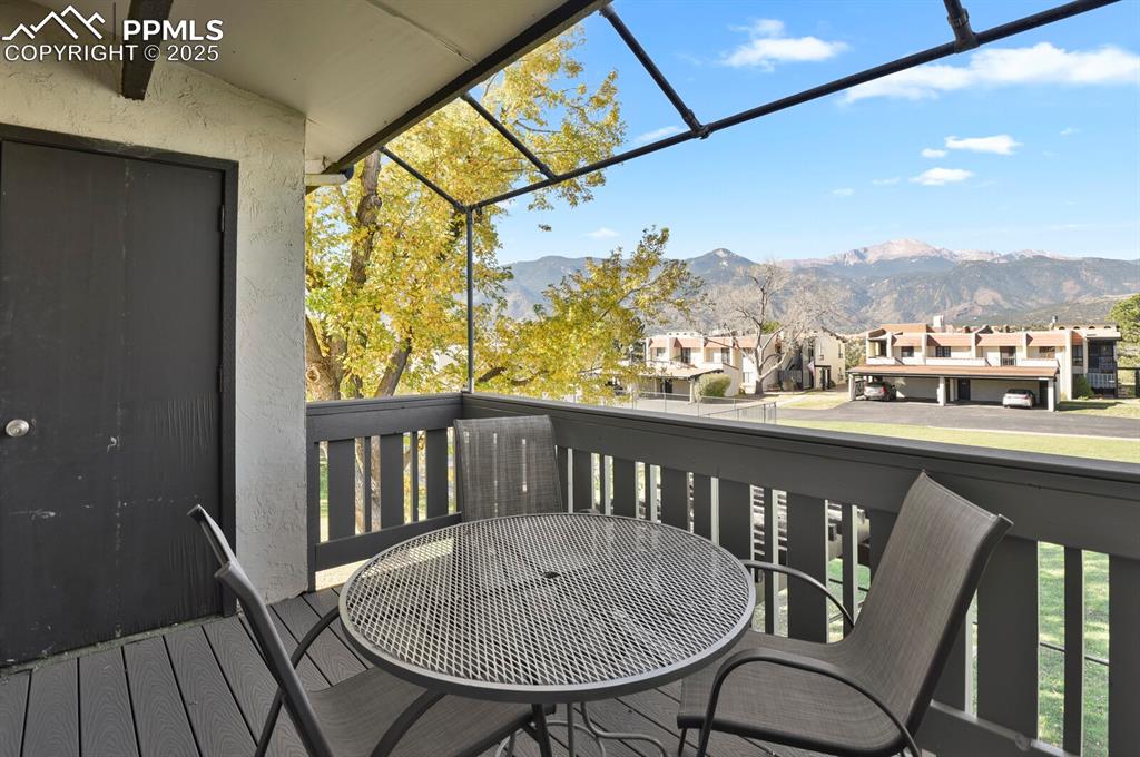 1006 Fontmore Road, Unit C Colorado Springs, CO 80904 - Photo 20 of 33 a view of a city from a balcony