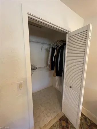 a view of walk in closet