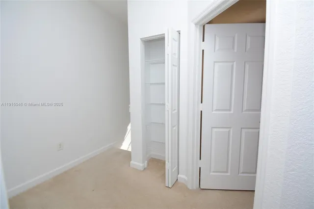 a view of empty room