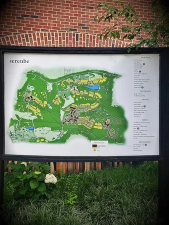 a view of a garden from a balcony