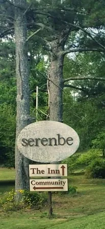 a view of a water fountain