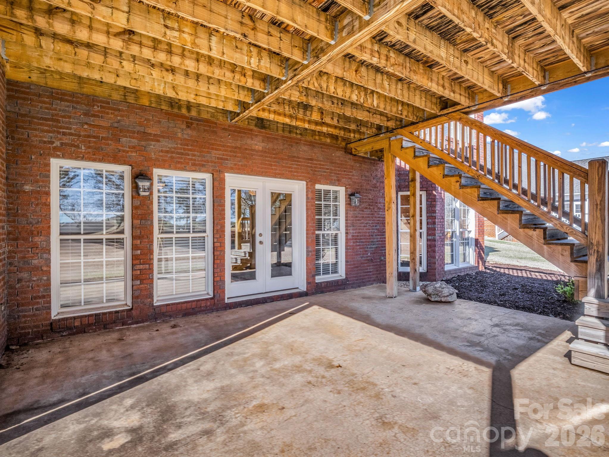 139 North Woodfin Ridge Drive Inman, SC 29349 - Photo 40 of 48 a view of a porch with a backyard