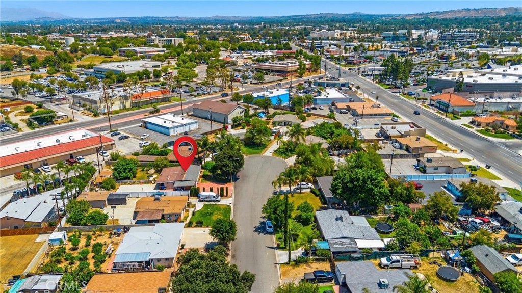 10363 Wagner Way Riverside, CA 92505 - Photo 24 of 26 an aerial view of a city with lots of residential buildings