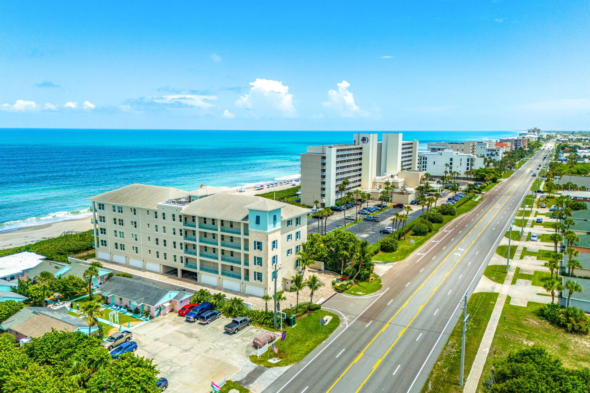 1725 North Hwy A1A, Unit 401 Indialantic, FL 32903 - Photo 34 of 39 a view of a balcony with an outdoor space
