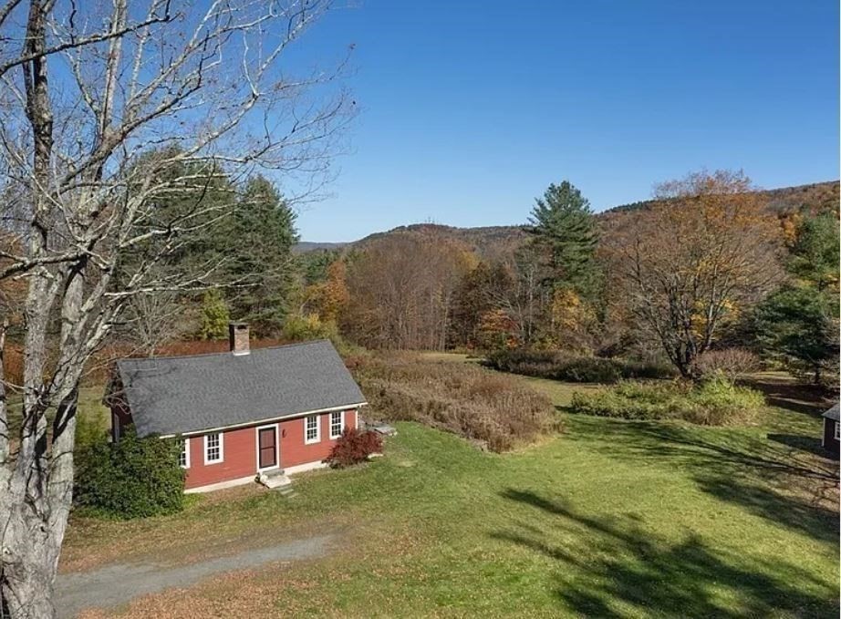 a view of houses with outdoor space