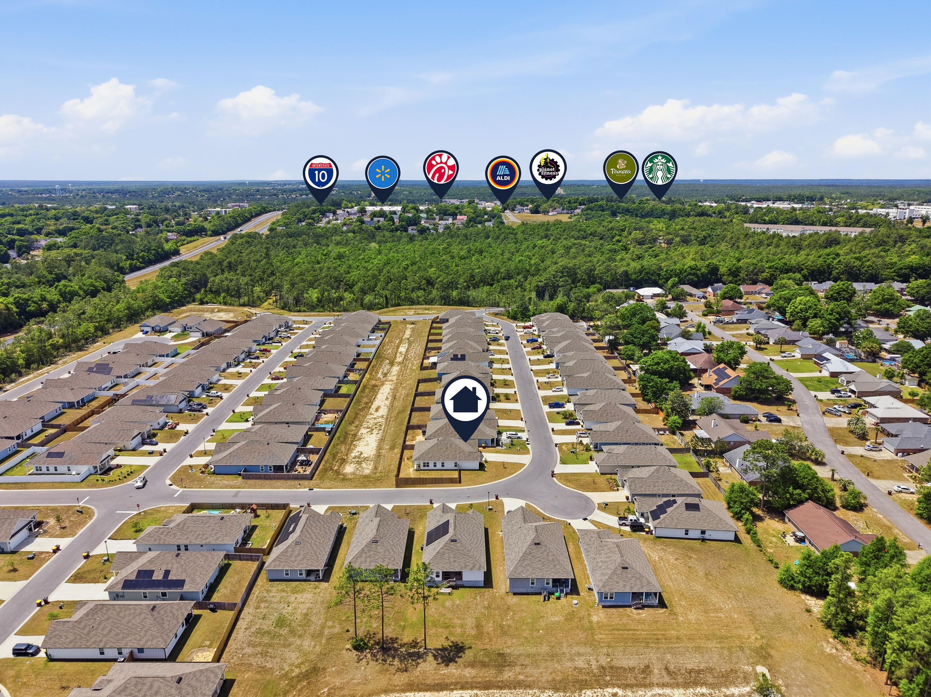 125 Blooming Cove Crestview, FL 32539 - Photo 2 of 55 125 blooming cove drone-8