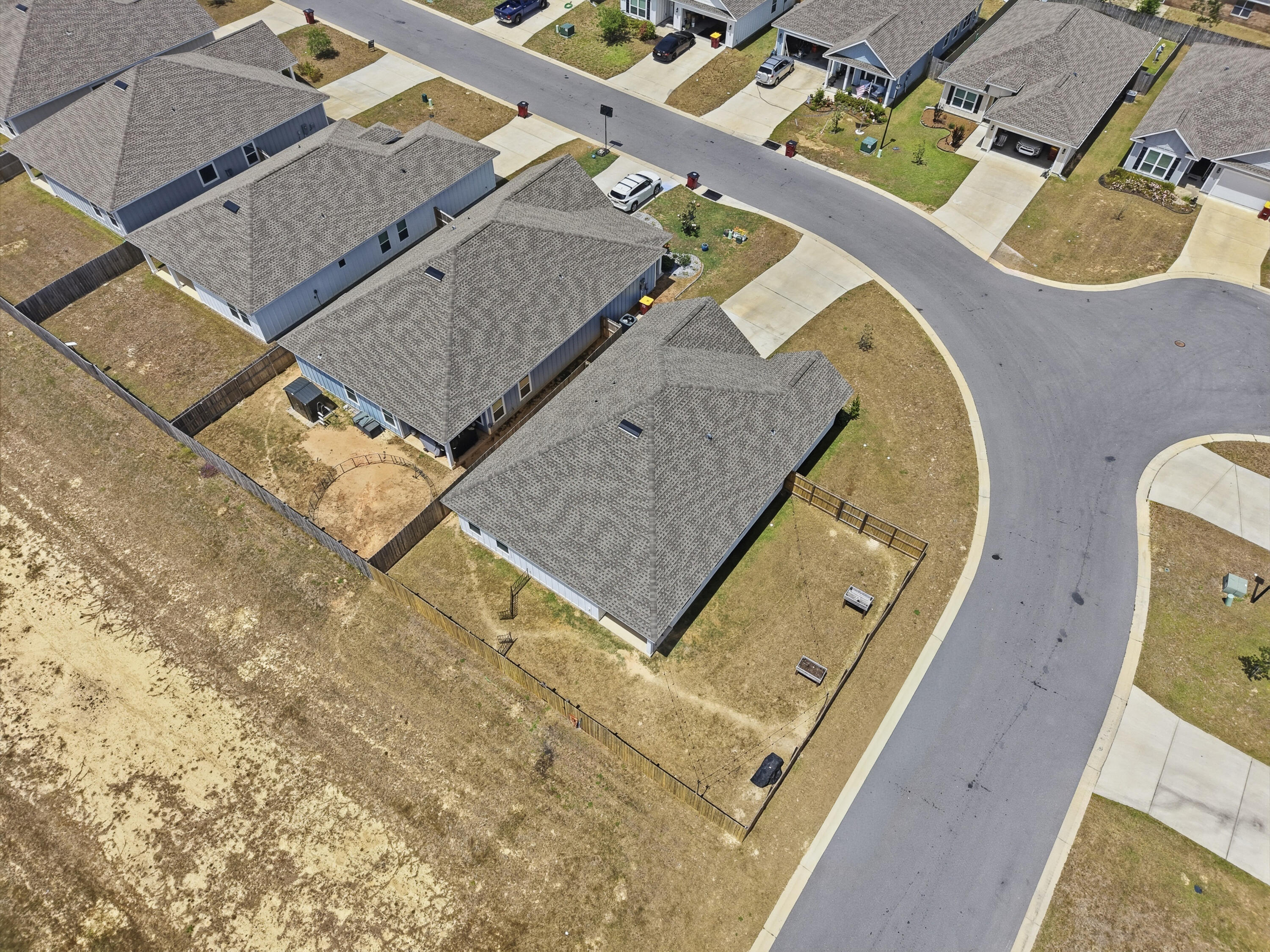 125 Blooming Cove Crestview, FL 32539 - Photo 47 of 55 an aerial view of a house with swimming pool