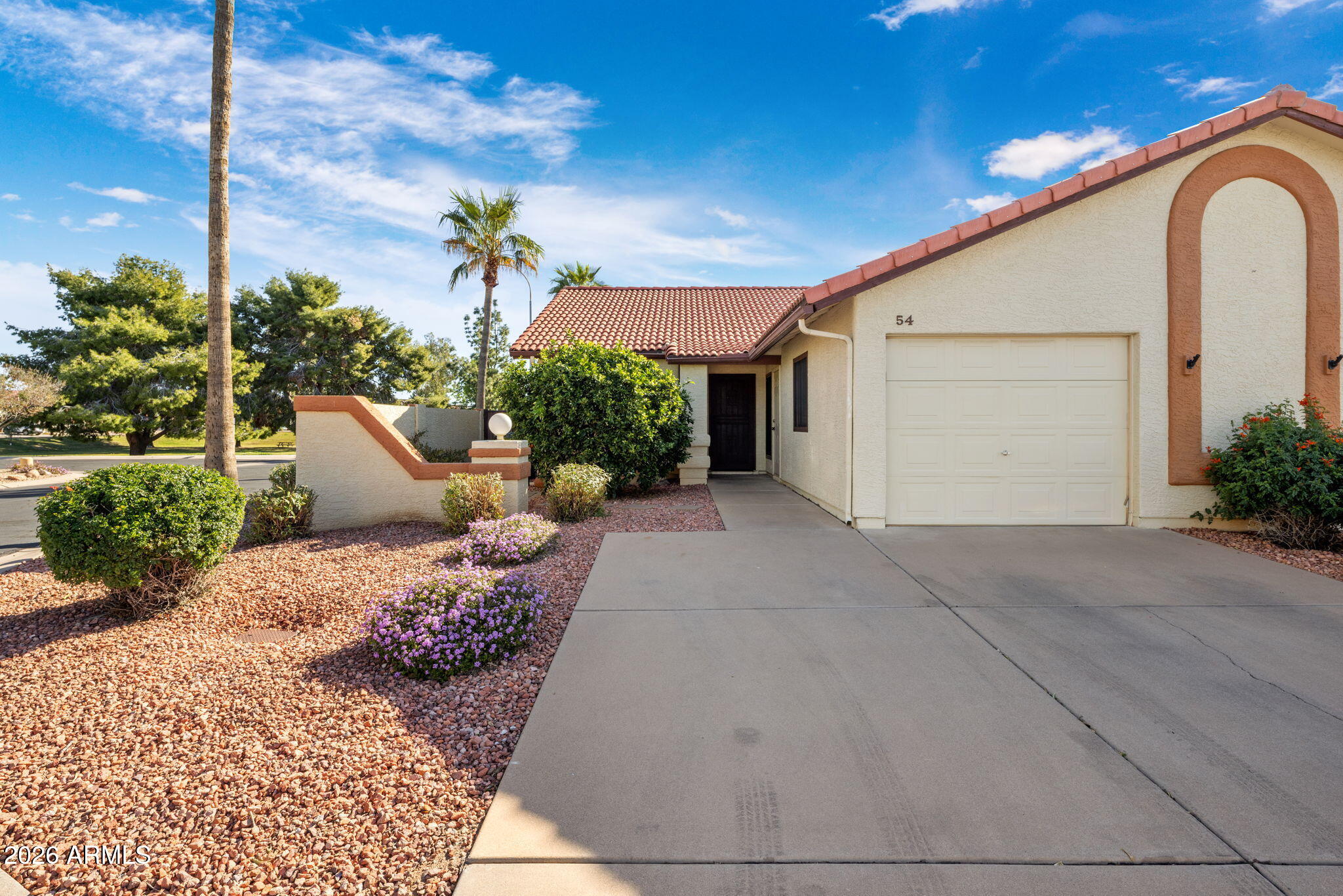 542 South Higley Road, Unit 54 Mesa, AZ 85206 - Photo 1 of 29 a view of a porch with furniture and a yard