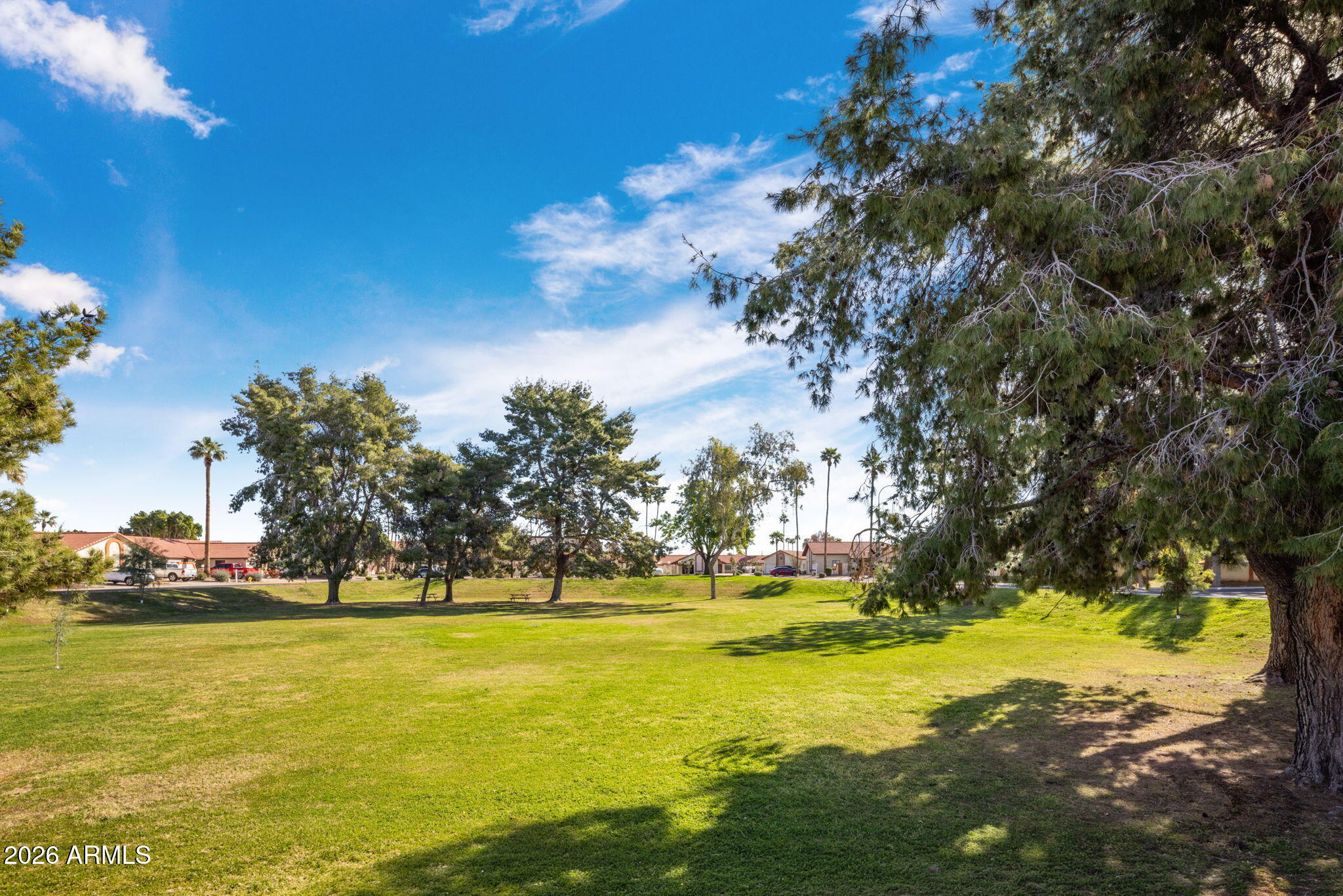 542 South Higley Road, Unit 54 Mesa, AZ 85206 - Photo 24 of 29 a view of swimming pool with outdoor seating and yard