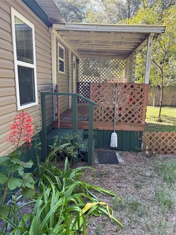 a view of a pathway of the house