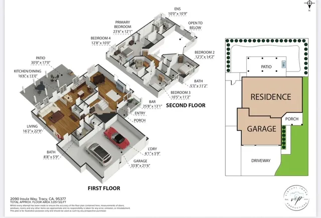 $699,000 | 2090 Iroula Way, Tracy, CA 95377