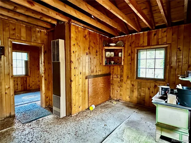 a view of front door of house