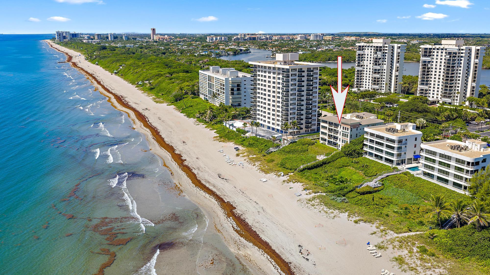 2070 North Ocean Boulevard, Unit PH4 Boca Raton, FL 33431 - Photo 43 of 46 a view of a balcony with city view