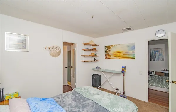 a room with storage and utility