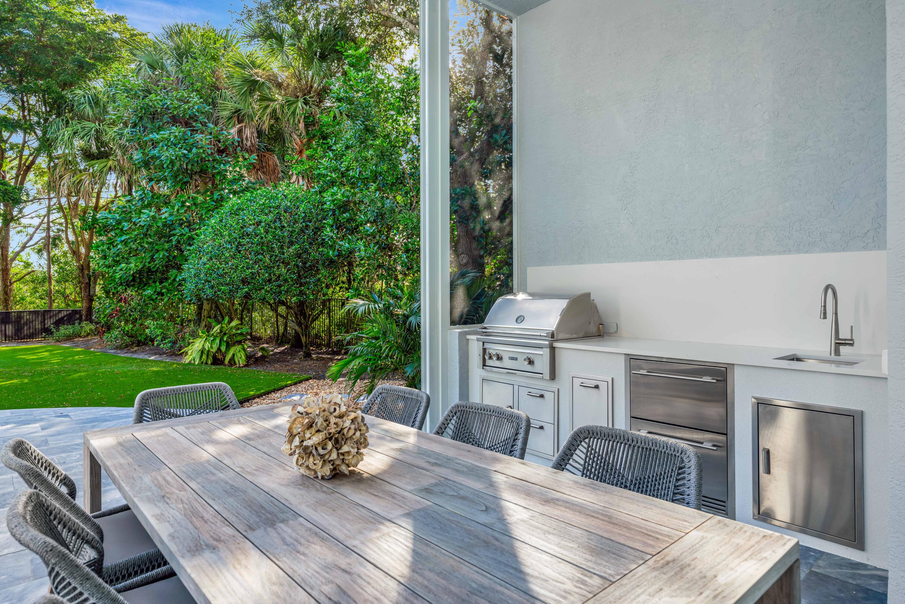 7801 Old Marsh Road Palm Beach Gardens, FL 33418 - Photo 49 of 58 Summer Kitchen