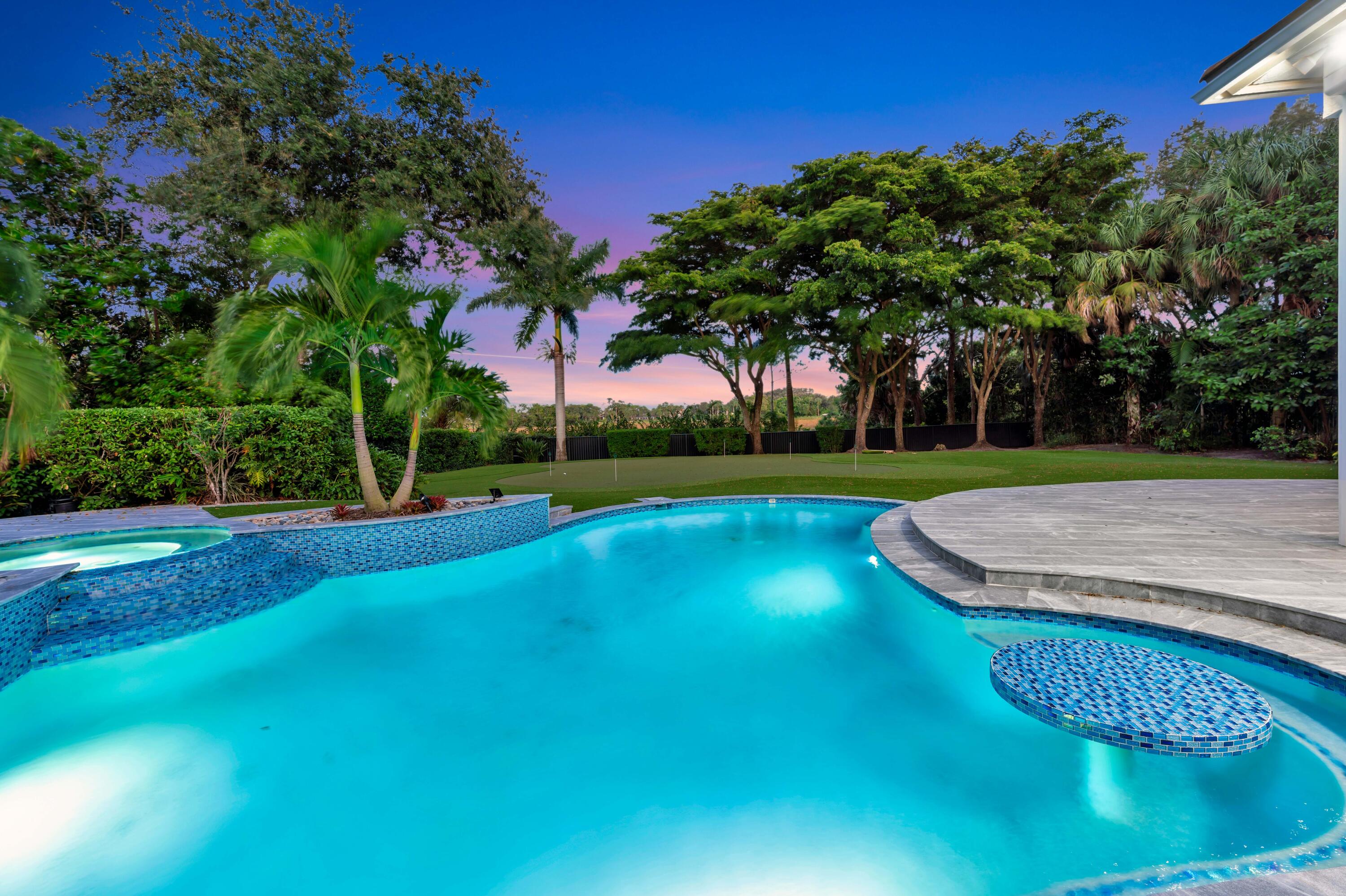 7801 Old Marsh Road Palm Beach Gardens, FL 33418 - Photo 53 of 58 Heated Pool & Spa
