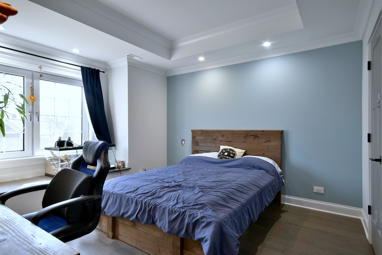 1237 Huber Lane Glenview, IL 60025 - Photo 32 of 49 a bed sitting in a room next to a window