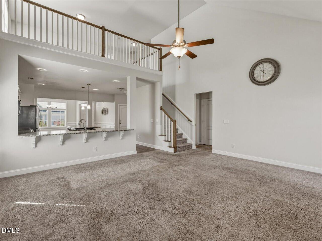 60 Pepper Lane Garner, NC 27529 - Photo 29 of 70 a view of a livingroom with a kitchen