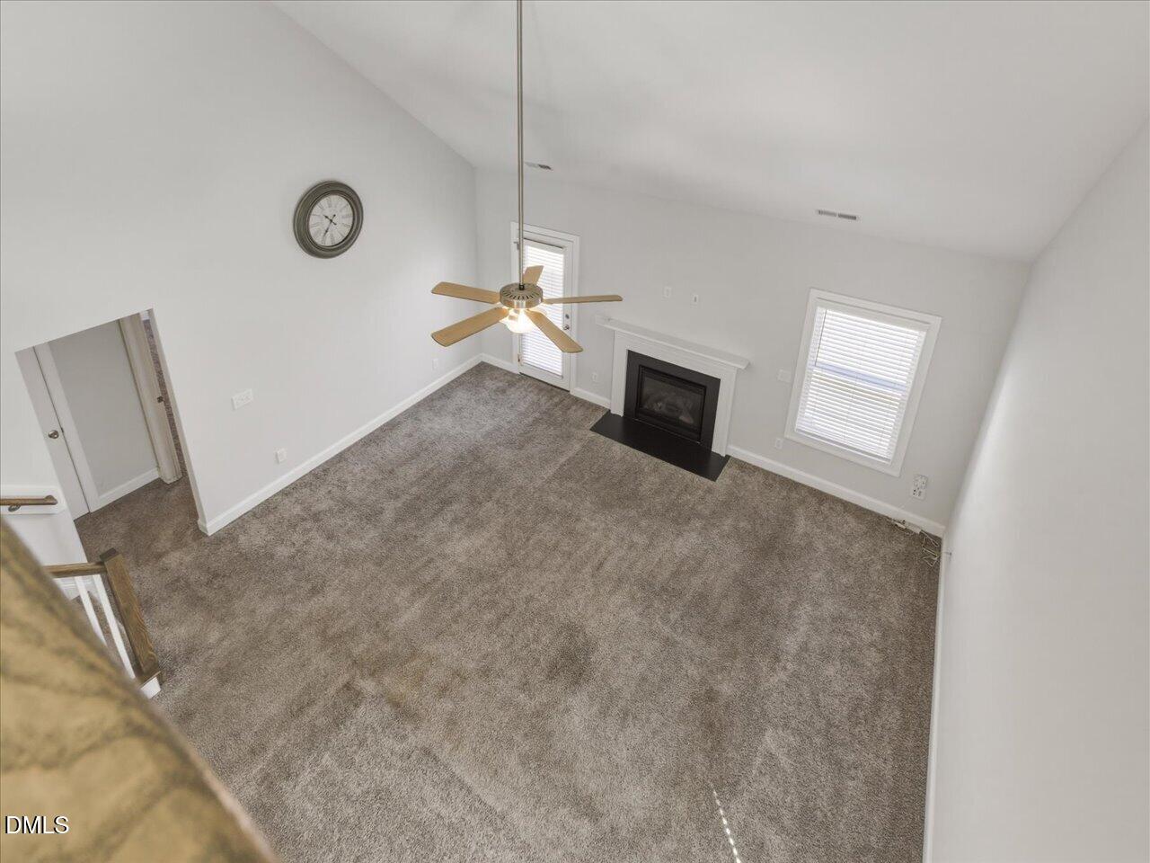 60 Pepper Lane Garner, NC 27529 - Photo 44 of 70 a view of empty room with a fireplace