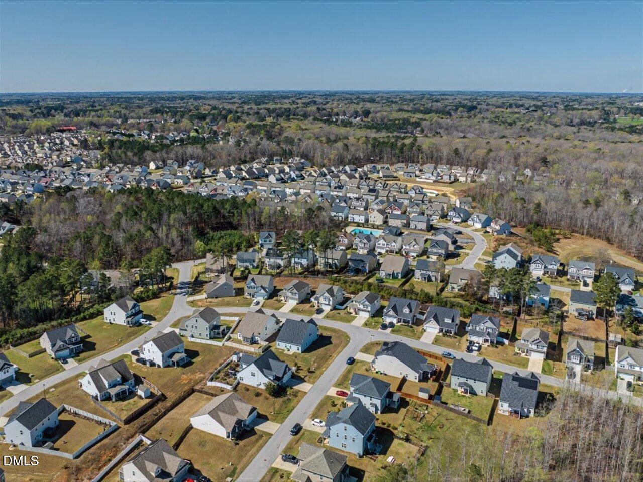 60 Pepper Lane Garner, NC 27529 - Photo 61 of 70 an aerial view of a city