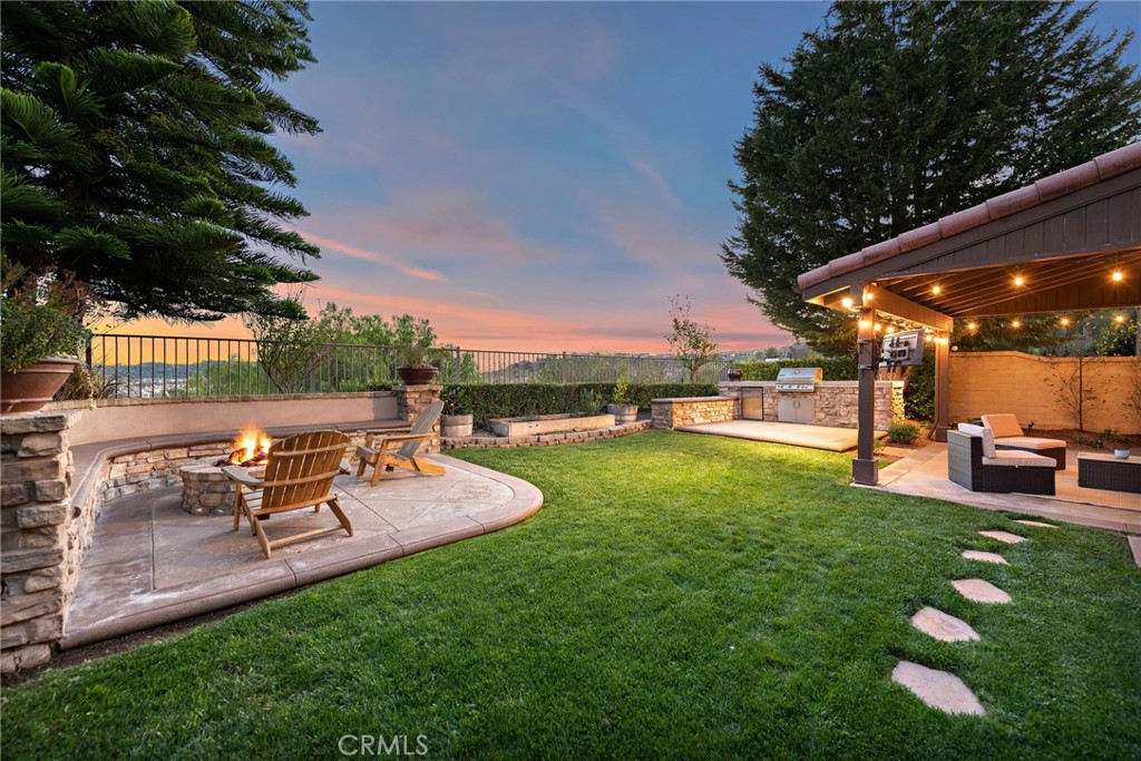 21 Via Cristobal San Clemente, CA 92673 - Photo 41 of 47 a view of a backyard with sitting area