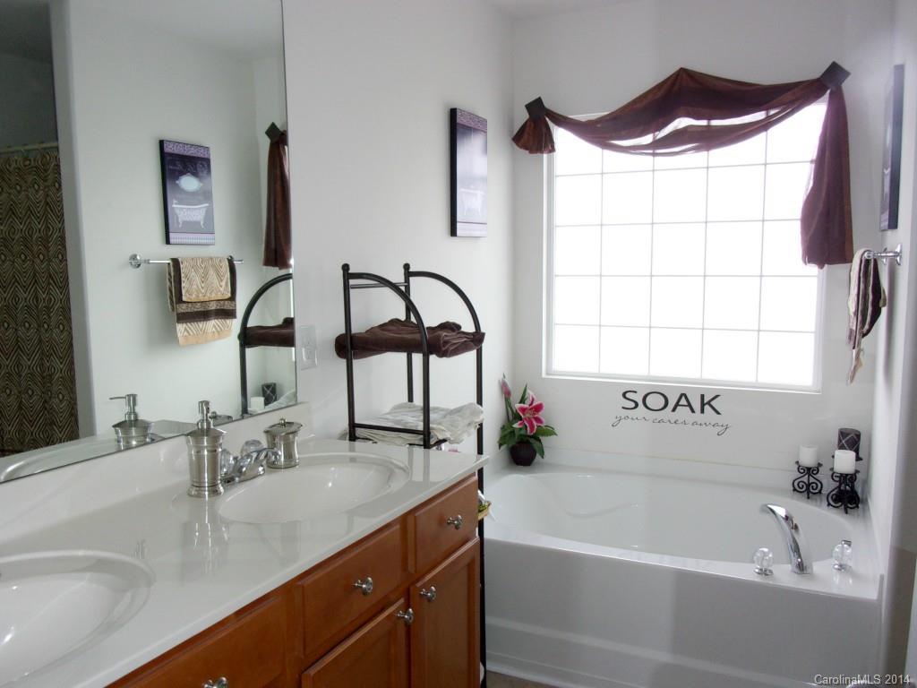 1019 Green Terra Road Indian Trail, NC 28079 - Photo 12 of 20 a bathroom with a bathtub and a sink