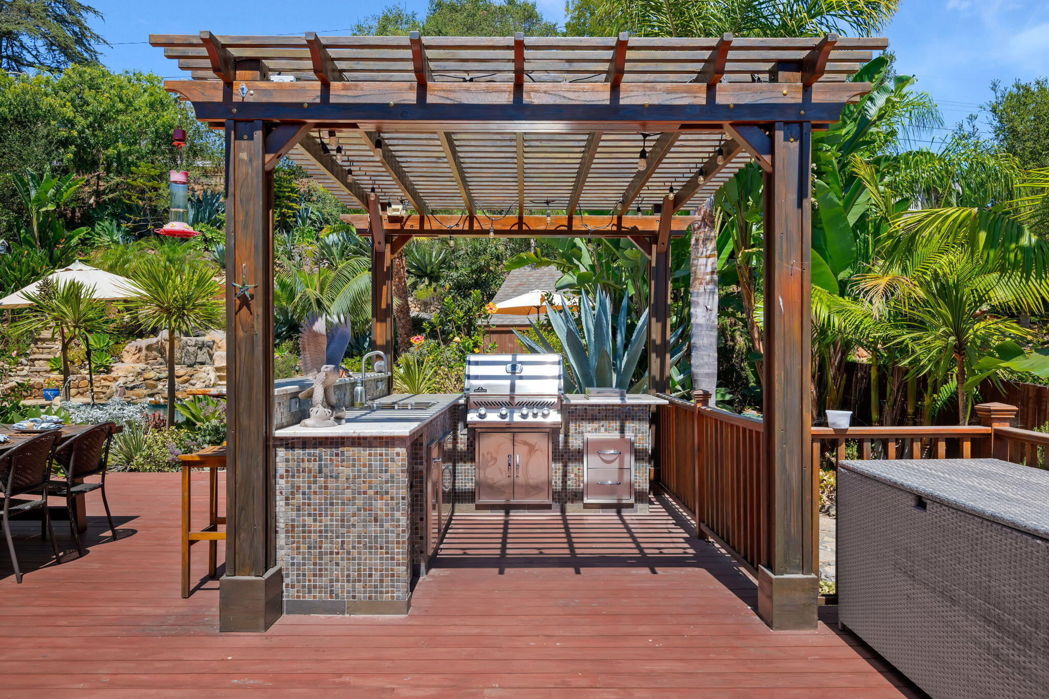 1428 Manitou Road Santa Barbara, CA 93105 - Photo 31 of 59 Outdoor BBQ