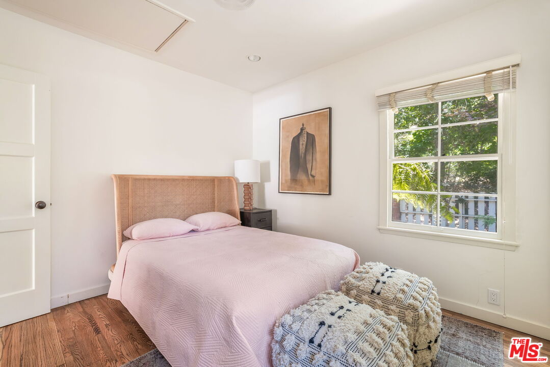 2015 Nichols Canyon Road Los Angeles, CA 90046 - Photo 20 of 27 a bedroom with a bed and a window