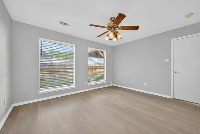 wooden floor in an empty room