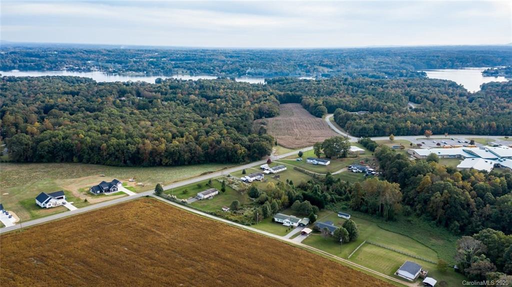 7241 Church Road Taylorsville, NC 28681 - Photo 18 of 27 an aerial view of a house with a garden