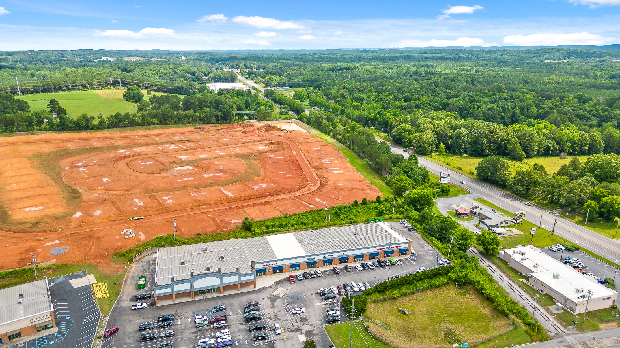 Located across from new development