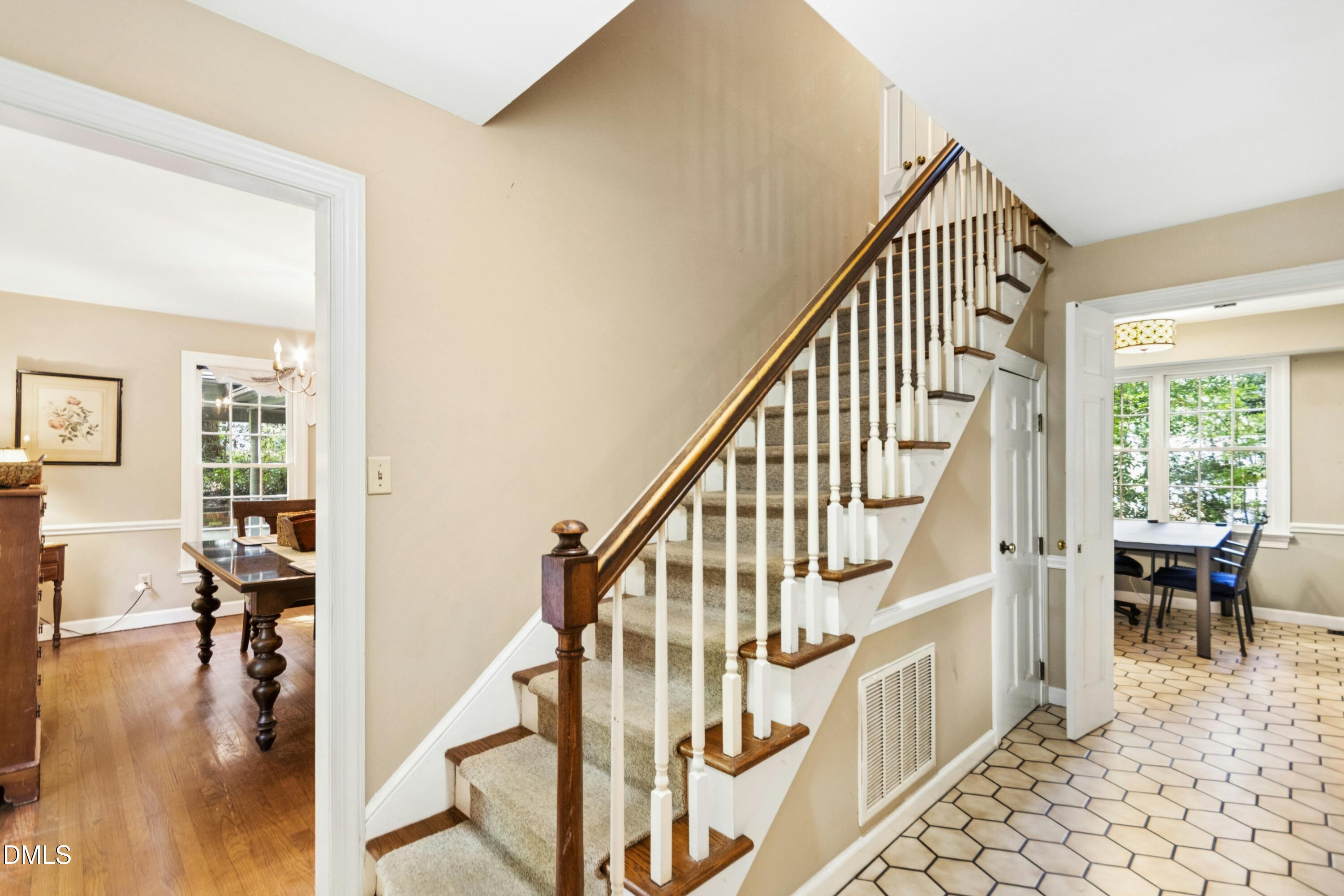 4609 Fernham Place Raleigh, NC 27612 - Photo 11 of 35 Stairway/Hallway