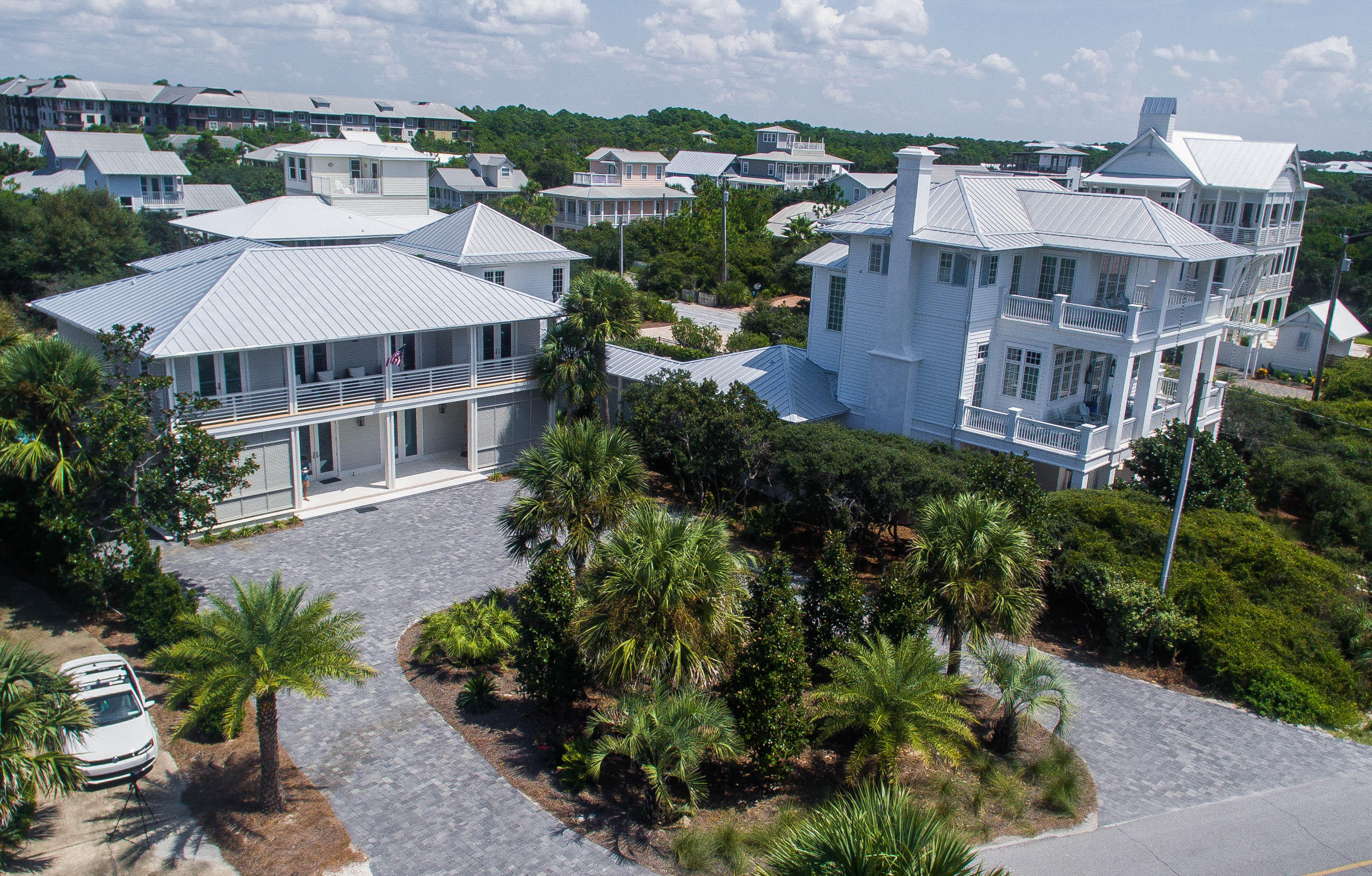 337 Blue Mountain Road Santa Rosa Beach, FL 32459 - Photo 1 of 31 an aerial view of multiple houses